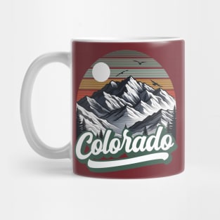 Colorado Vintage Sunset Outoors Mug